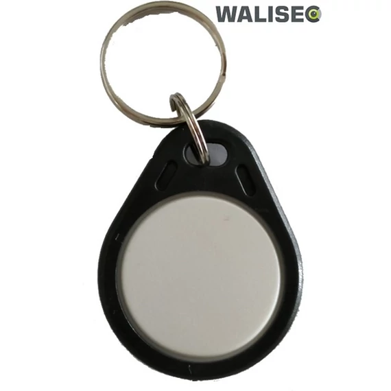 WaliSec RFID beléptető tag, Mifare (13,56MHz), fekete/fehér