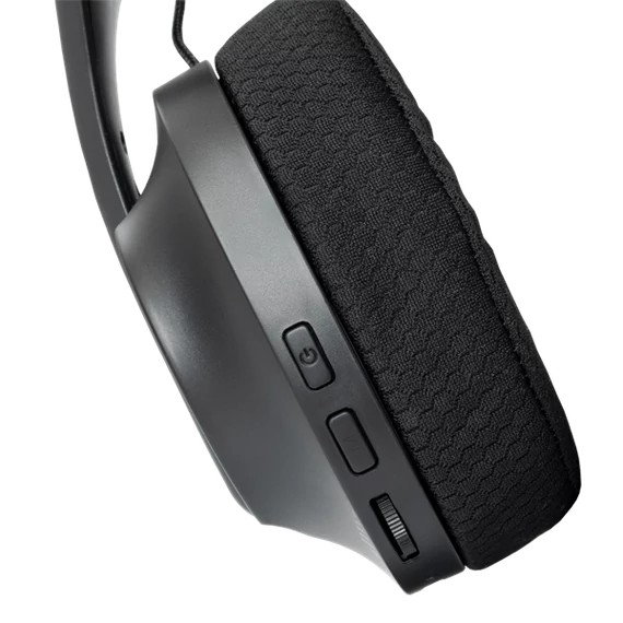 White Shark WS WGH-2441B FALCON-B vezeték nélküli fekete gamer headset