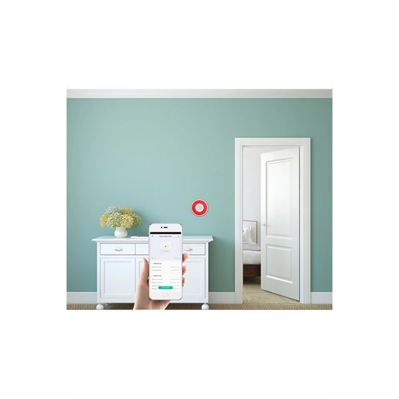 Woox Smart Zigbee Beltéri Sziréna - R7051 (85dB, Zigbee 3.0, 500mAh újratölthető akkumulátor, beltéri)