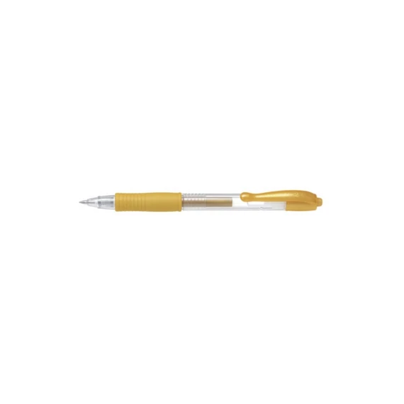 Zseléstoll, 0,32 mm, nyomógombos, PILOT "G-2 Metallic", arany