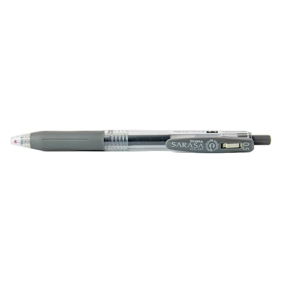 Zseléstoll ZEBRA Sarasa Clip nyomógombos 0,5mm szürke