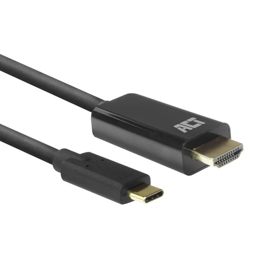 ACT AC7315 USB-C to HDMI connection cable 2m Black