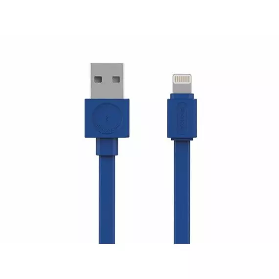 Allocacoc USB cable Lightning MFI Blue