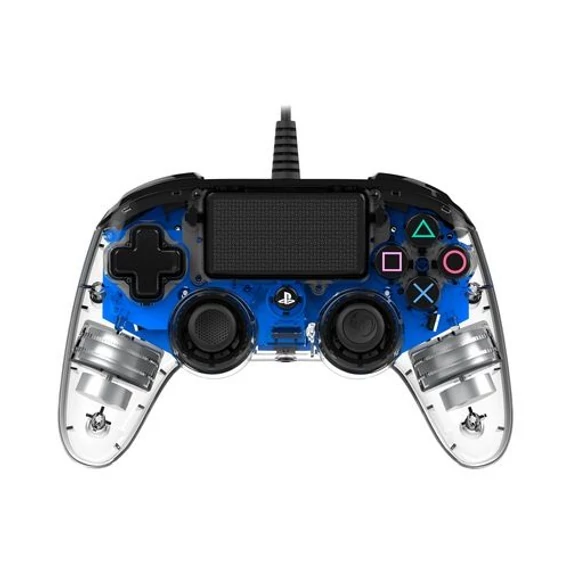 Nacon Compact PS4 átlátszó-halványkék vezetékes kontroller