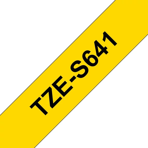 Feliratozógép szalag, erős tapadású, 18 mm x 8 m, BROTHER, 