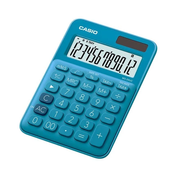 Számológép, asztali, 12 számjegy, CASIO, 