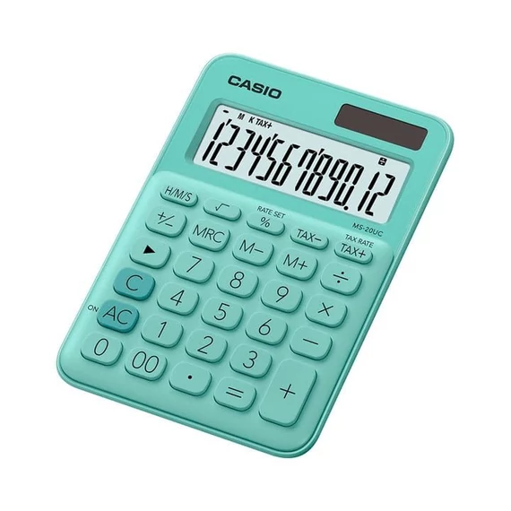 Számológép, asztali, 12 számjegy, CASIO, 