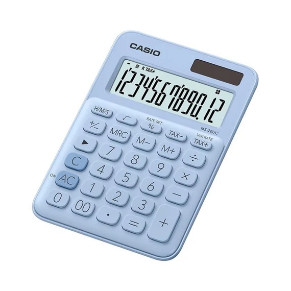 Számológép, asztali, 12 számjegy, CASIO 