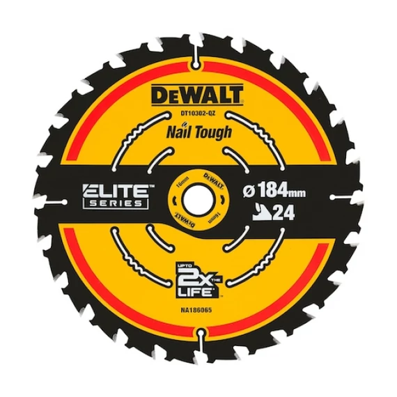 DEWALT Körfűrészlap, Extreme, 184x16 mm, 24 fog
