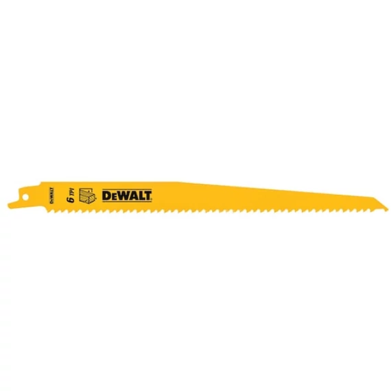 DEWALT Orrfűrészlap, 228mm, 5db, műanyag, kettősfém