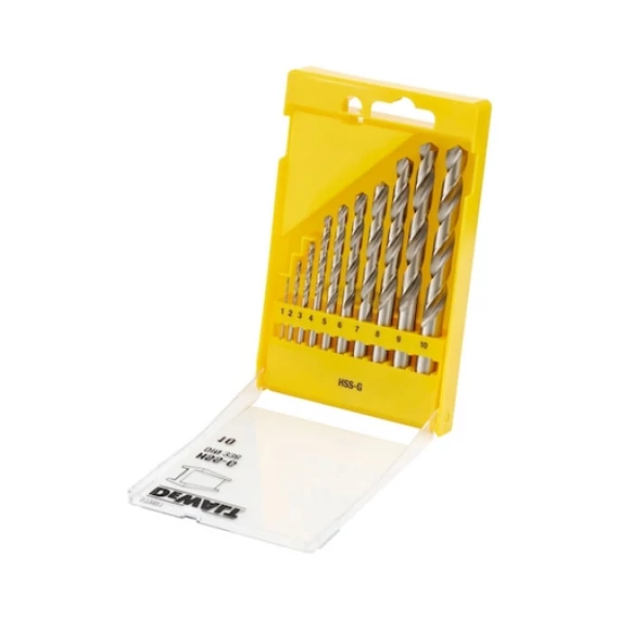 DEWALT Fémfúrószár, HSS-G, 1-10mm, ipari