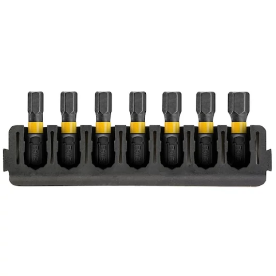 DEWALT Tartozékkészlet, 25 mm 7 részes hegytartó