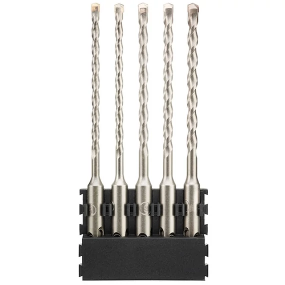 DEWALT Hegytartó, SDS-Plus fúrók, 5db, 5-7x160mm