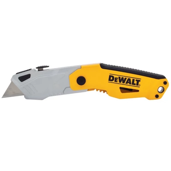 DEWALT Kés, önbetöltő, visszahúzható, fémházas