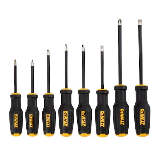 DEWALT Csavarhúzó, TOUGHSERIES, 8db, készlet, acél, MAXFIT