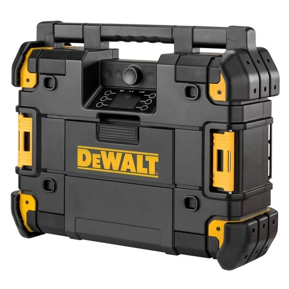 DEWALT Rádió, TSTAK, Bluetooth, töltő, akkuval és hálózatról