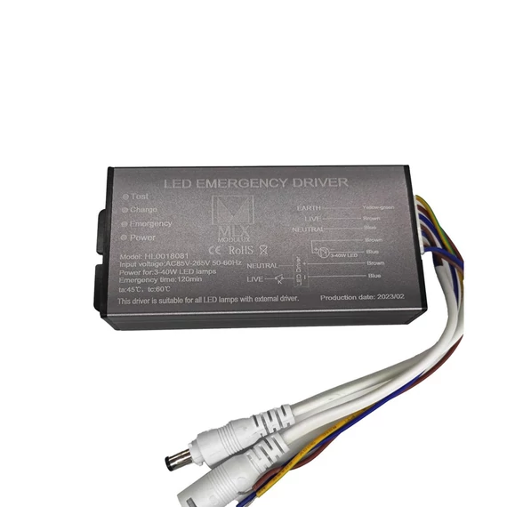 Vészvilágító inverter 2h Ni-Cad