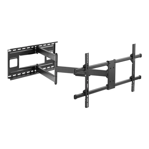 EQuip 43"-80" Long Arm Full Motion TV Wall Mount Bracket Black