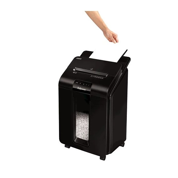 Iratmegsemmisítő, minikonfetti, 90 lap, FELLOWES 