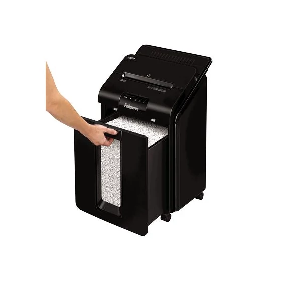 Iratmegsemmisítő, minikonfetti, 90 lap, FELLOWES 