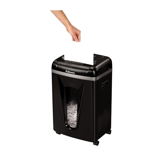 Iratmegsemmisítő, mikrokonfetti, 9 lap, FELLOWES 