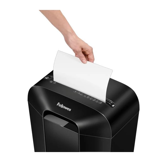 Iratmegsemmisítő, konfetti, 9 lap, FELLOWES 