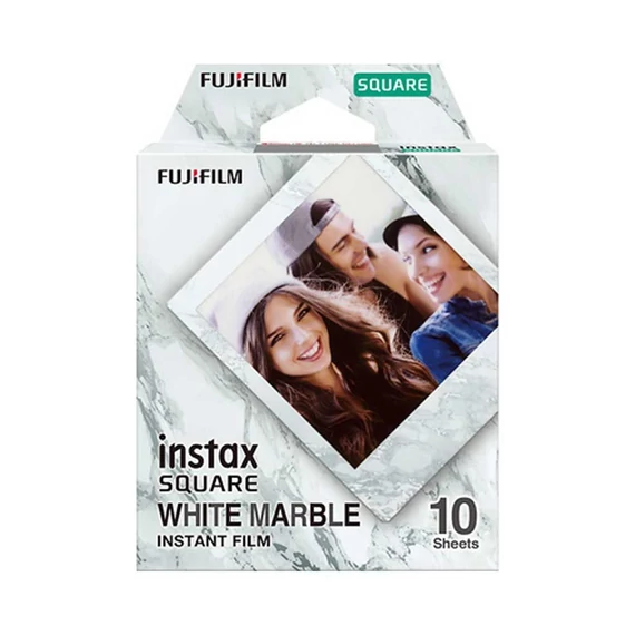 Fujifilm Square Film fehérmárvány keretes 10 db-os film