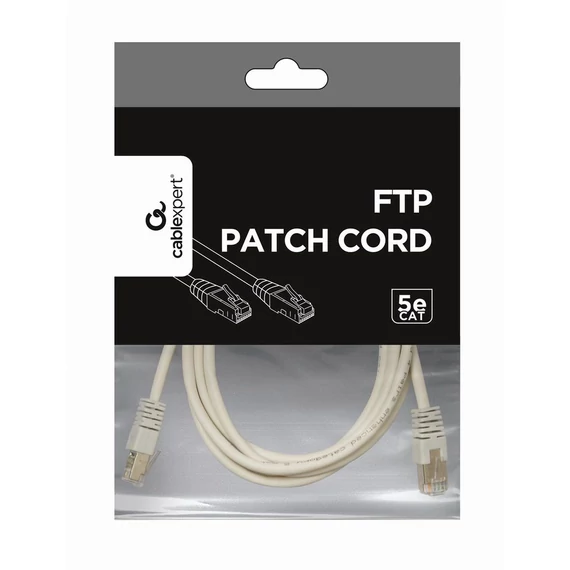 Gembird CAT5e F-UTP Patch Cable 0,25m Grey