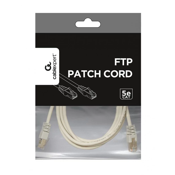 Gembird CAT5e F-UTP Patch Cable 0,5m Grey