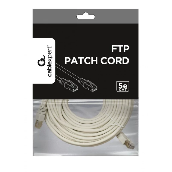 Gembird CAT5e F-UTP Patch Cable 10m Grey