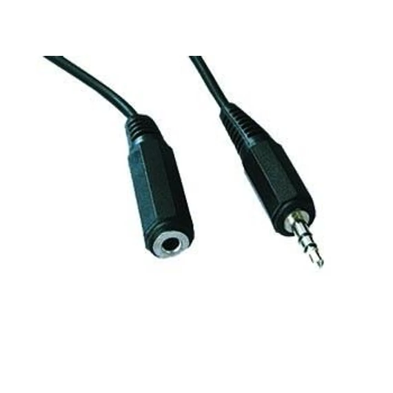 Gembird CCA-423-2M 3.5 mm stereo audio extension cable 2m Black