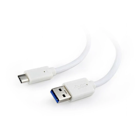 Gembird CCP-USB3-AMCM-W-0.5M USB3.0 AM to Type-C cable 0,5m White