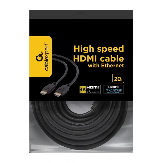 Gembird HDMI - HDMI 1.4 20m cable Black