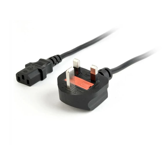 Gembird PC-187 UK Power cord 1,8m Black