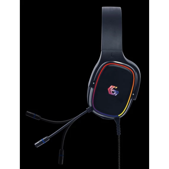 Gembird USB 7.1 Surround Gaming Headset with RGB Black