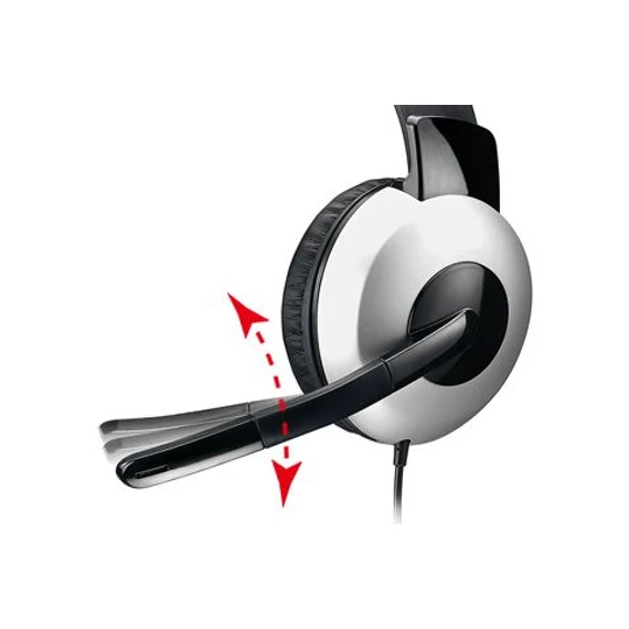 Genius HS-05A jack fekete headset