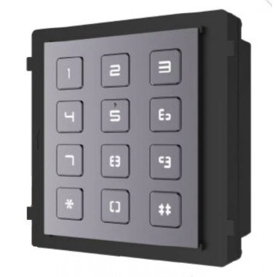 Hikvision DS-KD-KP billentyűzet bővítő modul DS-KD8003-IME1 moduláris video kaputelefon kültéri egységhez