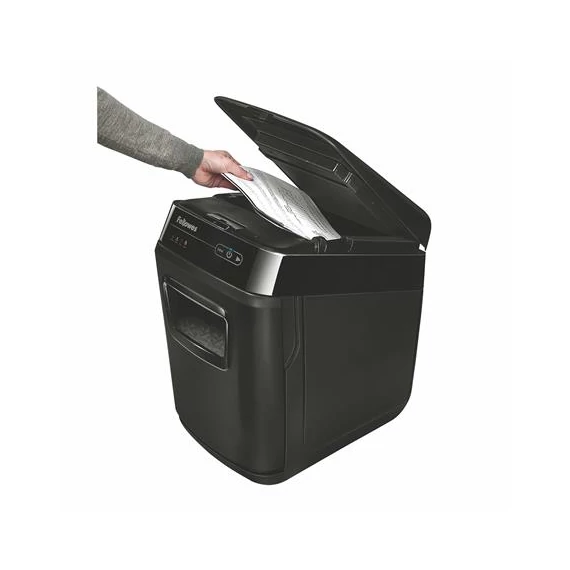 Iratmegsemmisítő, konfetti, 180 lap, FELLOWES 