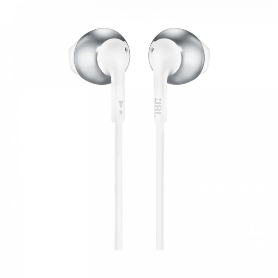 JBL T205CRM mikrofonos króm-fehér fülhallgató