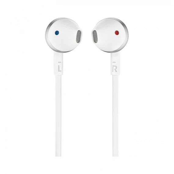 JBL T205CRM mikrofonos króm-fehér fülhallgató