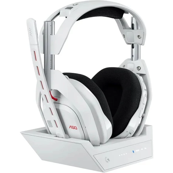 Logitech A50 Gen 5 vezeték nélküli fehér headset + bázisállomás fehér