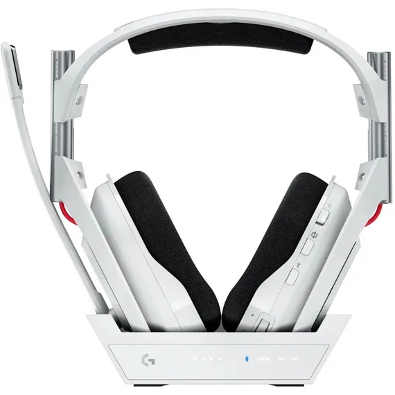 Logitech A50 Gen 5 vezeték nélküli fehér headset + bázisállomás fehér