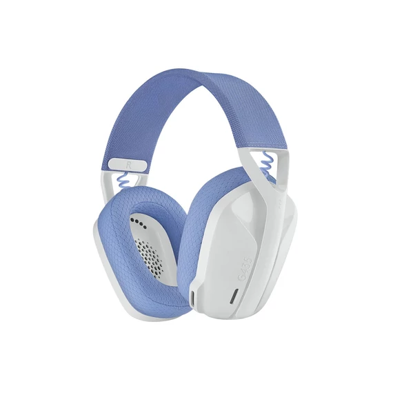 Logitech G435 Lightspeed Wireless fehér gamer headset