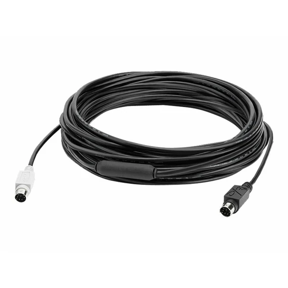 Logitech Group WW Mini-Din Cable Black