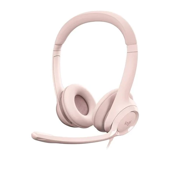 Logitech H390 Stereo Headset Rose