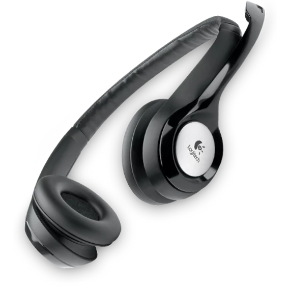 Fejhallgató, mikrofonnal, USB csatlakozás, LOGITECH 