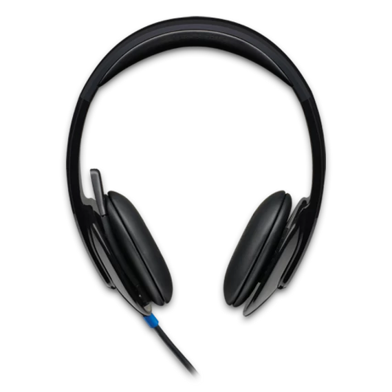 Fejhallgató, mikrofonnal, USB csatlakozás, LOGITECH 