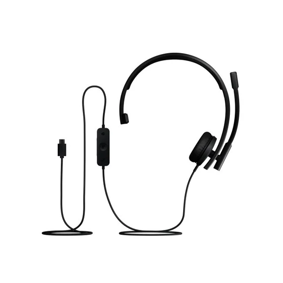 Logitech H570E Teams USB-C Mono Headset Black