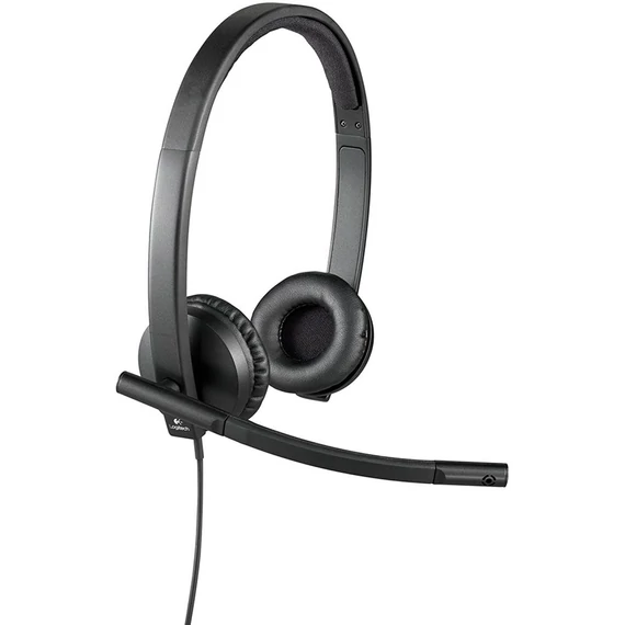 Logitech H570e USB fekete headset