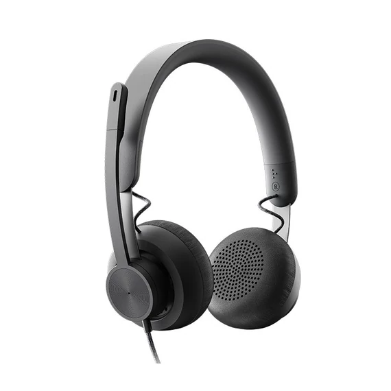 Logitech UC Zone Wired Headset Black